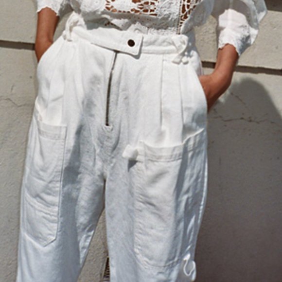 Sea New York. Mara pants in white. - Picture 3 of 7